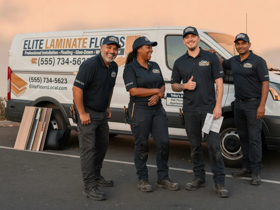 Laminate flooring installation company in Honobia, OK